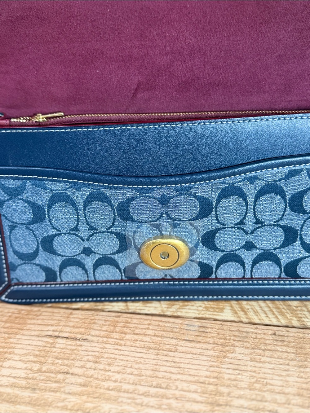 Coach Tabby Shoulder Bag - Chambray šāØš - Picture 7 of 10